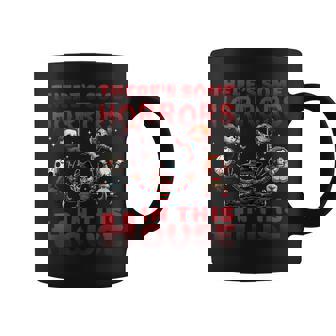 There's Some Horrors In This House Horror Characters Coffee Mug - Seseable
