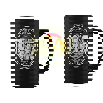 Retro 77 Años Nacido En 1947 Edición Limitada 77 Cumpleaños Taza de café - Regaloses