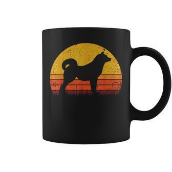 Retro Akita Inu Dog Mom Dog Dad intage Akita Inu Tassen - Geschenkecke