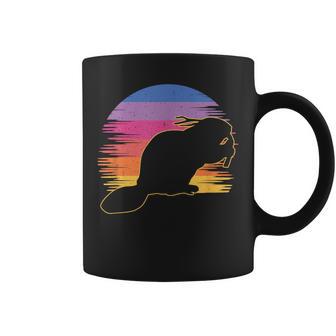 Retro Beaver Beaver Lovers Bobr Meme Tassen - Geschenkecke