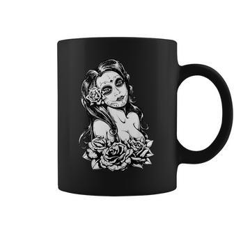 Retro Catrina I Retro Dia De Muertos I La Santísima Muerte Tassen - Geschenkecke