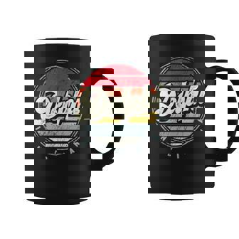 Retro Delphi Home State Cool 70S Style Sunset Coffee Mug - Monsterry