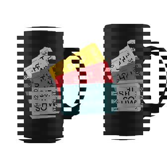 Retro Sarcastic Tickets To The Shit Show Coffee Mug - Monsterry
