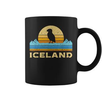 Retro Island Puffin Icelandic Bird Puffin Tassen - Geschenkecke