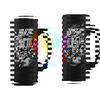 Retro Neon Bruh We Are Back Back To School Coffee Mug | Mazezy