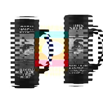 Retro Sunfish Razón Principal Por La Que Estoy Aquí Sunfish Lover Taza de café - Regaloses