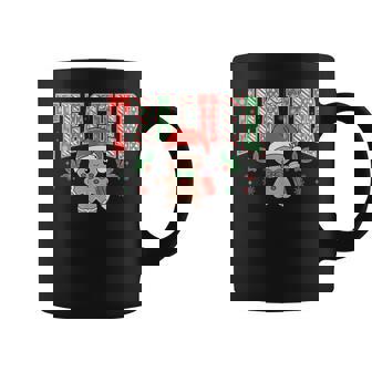 Retro Teacher Christmas Gingerbread Teacher Xmas Holiday Coffee Mug - Thegiftio UK