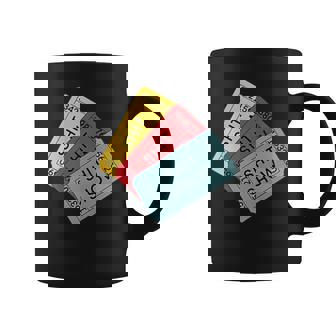 Retro Tickets To The Shit Show Sarcastic Coffee Mug - Monsterry