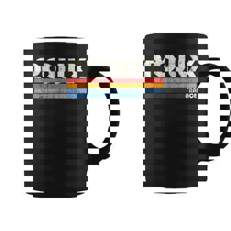 Rétrointage 70'S 80S Style Poulx France Tasse - Cadeauxyz