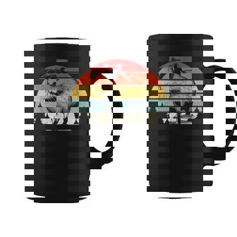 Retrointage Capybara In Sunglasses Taza de café - Regaloses