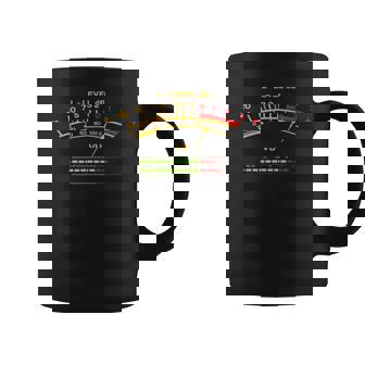 Retrou Meterintage Hi-Fi Audio Stereo Music Sound Taza de café - Regaloses