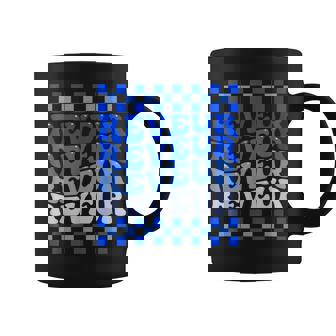 Reveur House Of Dreamers Blue Retro Groovy Social Reveur Coffee Mug - Thegiftio UK