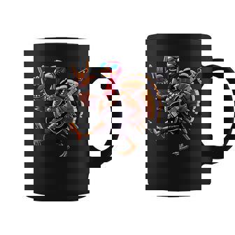 Rock N Roll Turkey Costume Thanksgiving Mens Coffee Mug - Thegiftio UK
