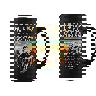 Rocky Mountain Est 1915 Colorado Vintage Retro National Park Coffee Mug - Thegiftio UK