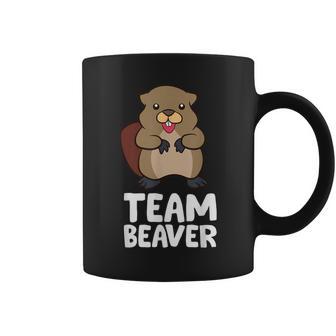 Rodent Team Beaver Team Beaver Love Flannelette Tassen - Geschenkecke