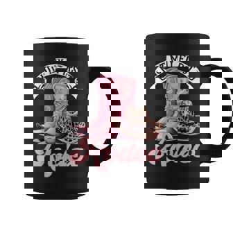 Rodeo Western Country Cowgirl Hat Not My First Rodeo Coffee Mug - Monsterry