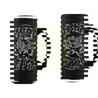 Roger That Cute Tennis Racket Ball Retro Style Coffee Mug - Monsterry