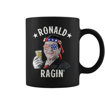 Ronald Ragin Patriotic 4Th Of July Flag Coffee Mug - Monsterry