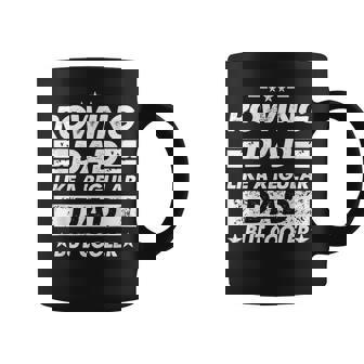 Rowing Dad Like A Regular Dad Rowing Coffee Mug - Thegiftio