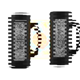 Rueda De La Fortuna Tarot Arcana Carta Magia Suerte Taza de café - Regaloses