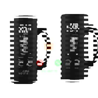 Rum Is Calling And I Must Go Wine Liquor Saying Rum Coffee Mug - Monsterry