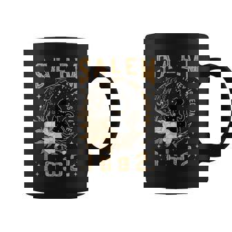 Salem 1692 They Missed One Witch Trial Black Cat Moon Witchy Coffee Mug - Thegiftio UK
