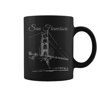 San Francisco Golden Gate Bridge California Usa Souvenir Tassen - Geschenkecke