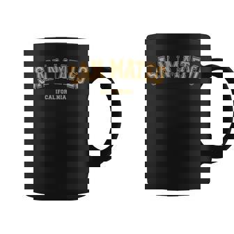 San Mateo Sports College Style En San Mateo Taza de café - Regaloses