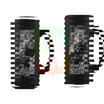 Santa Claus Guitar Sleigher Rock Music Christmas Coffee Mug - Thegiftio UK