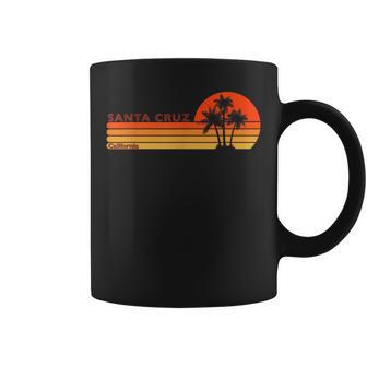 Santa Cruz California Retro Sunsetintage Tassen - Geschenkecke