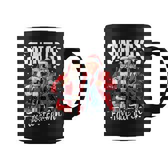 Santa's Favorite Felon Christmas Xmas Trump Women Coffee Mug - Thegiftio UK