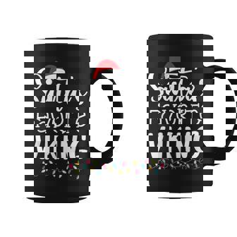 Santa's Favorite Viking Ugly Sweater Christmas Coffee Mug - Thegiftio UK
