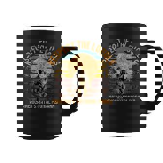 Sasquatch Respect The Locals America's National Park Bigfoot Coffee Mug - Thegiftio
