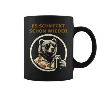 Saufen Bär Es Schmeckt Schon Wieder Wieder Tassen - Geschenkecke