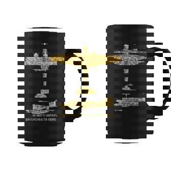Savoia-Marchetti Sm79 Sparviero Ww2 Italiano Taza de café - Regaloses