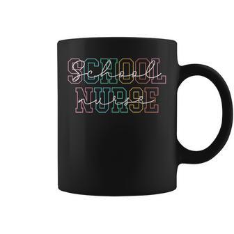 School Nurse Nursing School Nurse Retro Nurse Day Nurse Week Coffee Mug - Monsterry