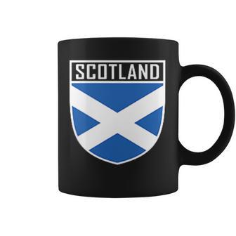 Scotland Flag Scottish Flag Football Fan Tassen - Seseable