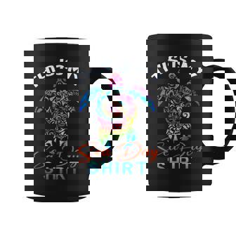This Is My Sea Day Turtle Cruise Beach Summer Vacay Coffee Mug - Monsterry
