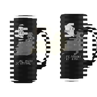Seal Of Approval Animal Pun Pun T Coffee Mug - Thegiftio