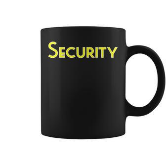 Security School College Corporate Concert Event Clothing Coffee Mug - Monsterry CA
