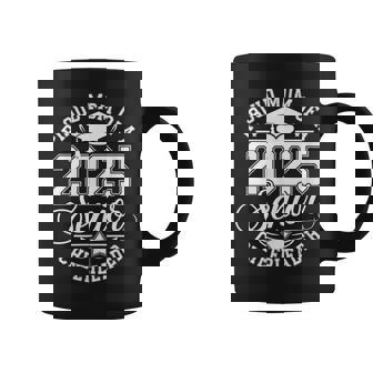 Senior 2025 Cheer Team Mom High School Graduation Outfit Coffee Mug - Thegiftio UK