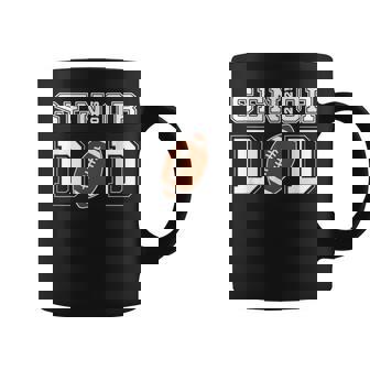 Senior Football Dad Class Of 2025 Graduation Graduate Coffee Mug | Seseable UK