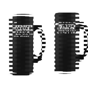 Senior Volleyball Dad Class Of 2025 Graduation Graduate Coffee Mug | Seseable UK
