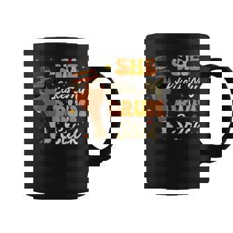 She Likes My Drum Stick Couple Matching Thanksgving For Men Coffee Mug - Thegiftio UK