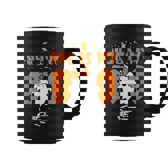 She's My Boo He's My Boo Matching Couples Halloween Costume Graphic Print Coffee Mug - Monsterry