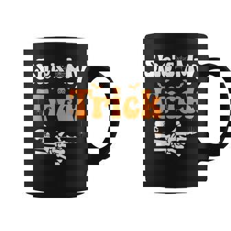 She's My Trick Skeleton Couples Matching Couple Halloween Coffee Mug - Thegiftio UK