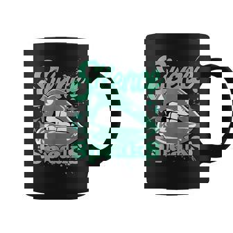Silence Speaks Retro Green Glow 1S Matching For Women Coffee Mug - Monsterry