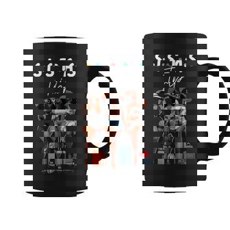 Sistas Afro Together Sistas Trip Afro Travels Coffee Mug | Seseable UK