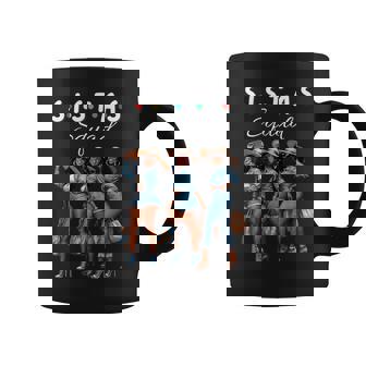Sistas Squad Afro Together Melanin Black Girls Coffee Mug | Seseable UK