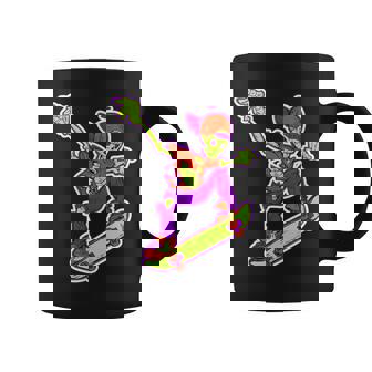 Skeleton-Skater On Skateboard Best Skateboarding Coffee Mug - Monsterry